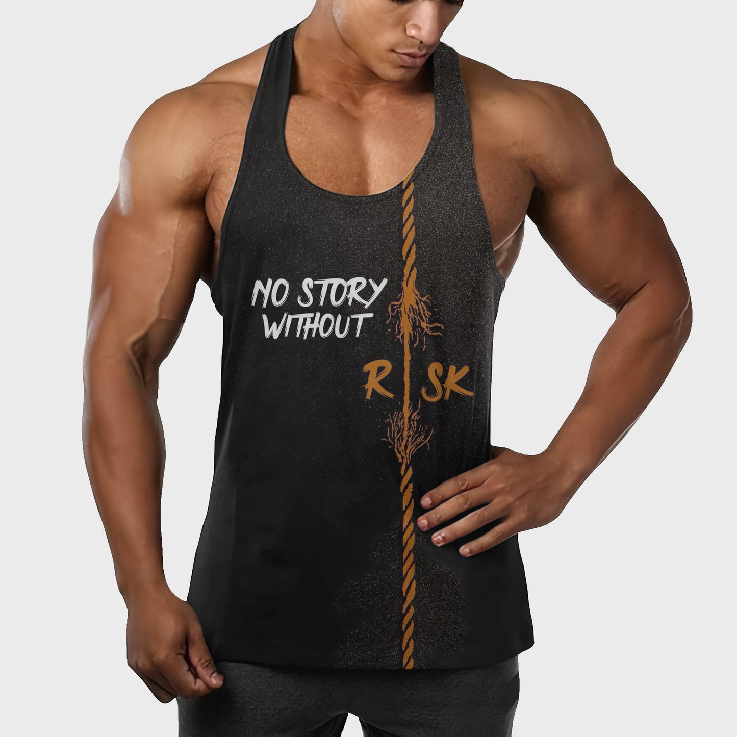 Customizable Bodybuilding Racerback Tank Top- TT01423