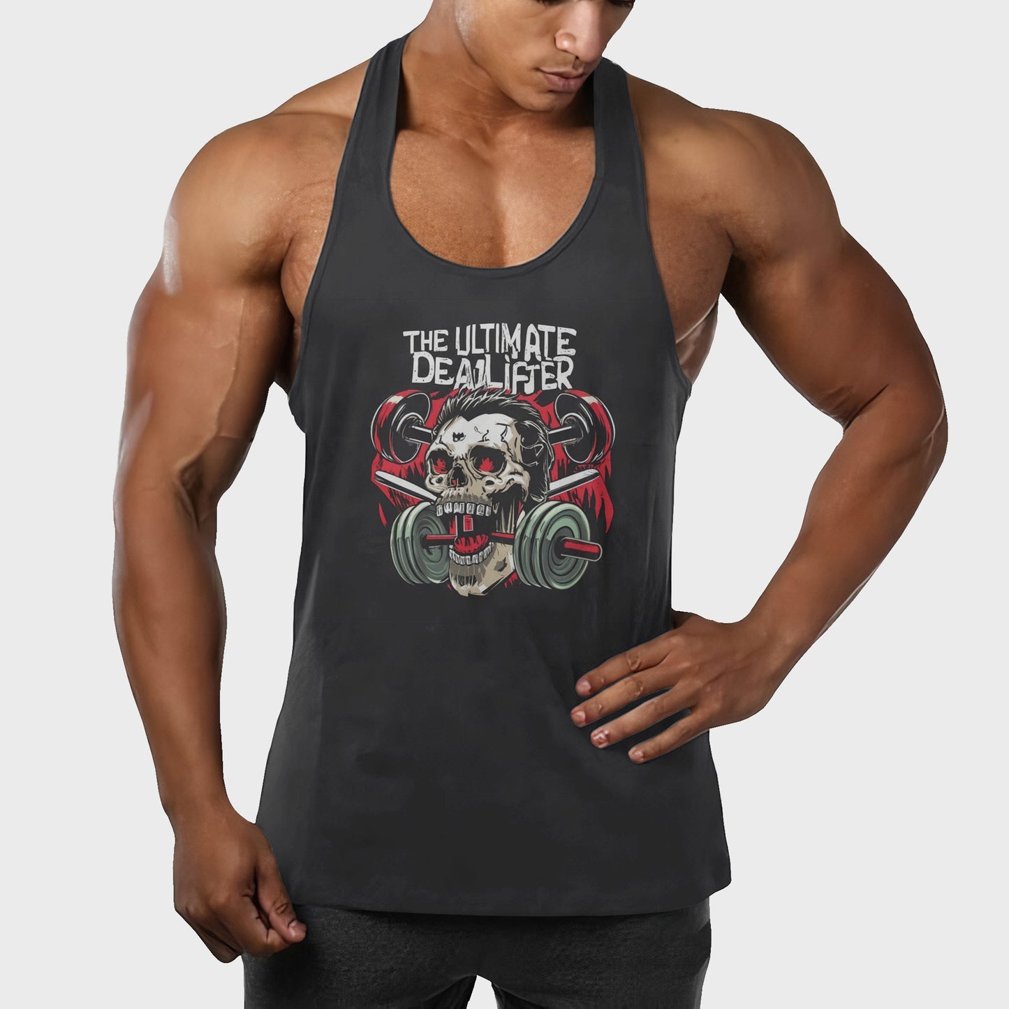 Customizable Bodybuilding Racerback Tank Top- TT01428