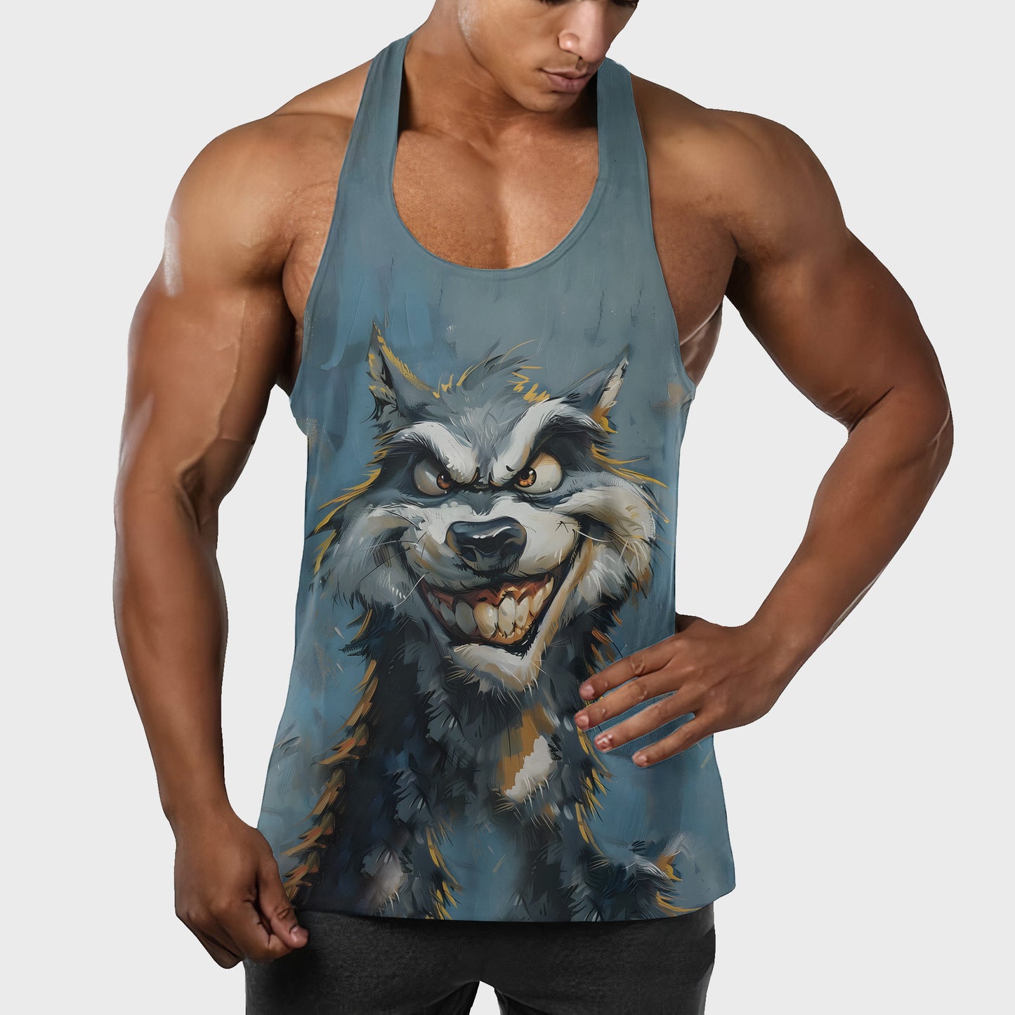 Customizable Savage Power Series Racerback Tank Top- TT01449