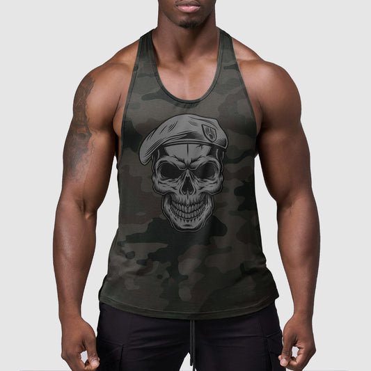 StealthFlex Camo Tank Top- Performance Fit for Bodybuilders- TT01553