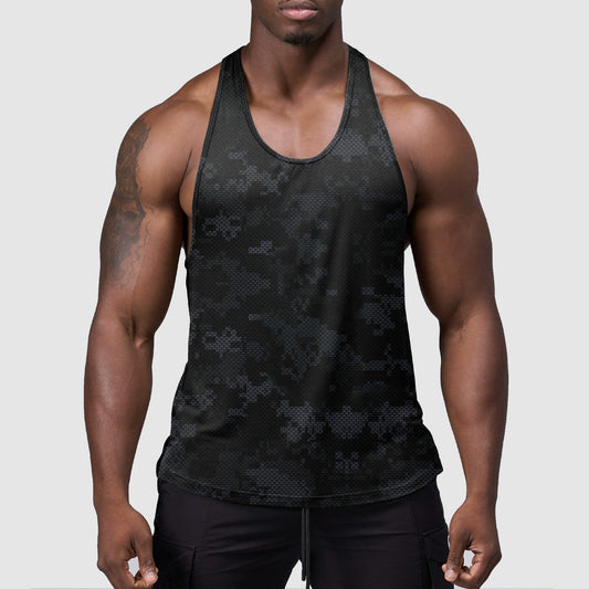 StealthFlex Camo Tank Top- Performance Fit for Bodybuilders- TT01595