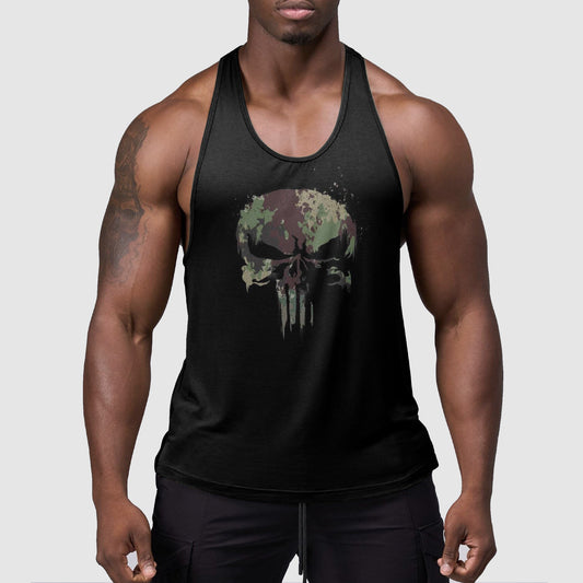 StealthFlex Camo Tank Top- Performance Fit for Bodybuilders- TT01599