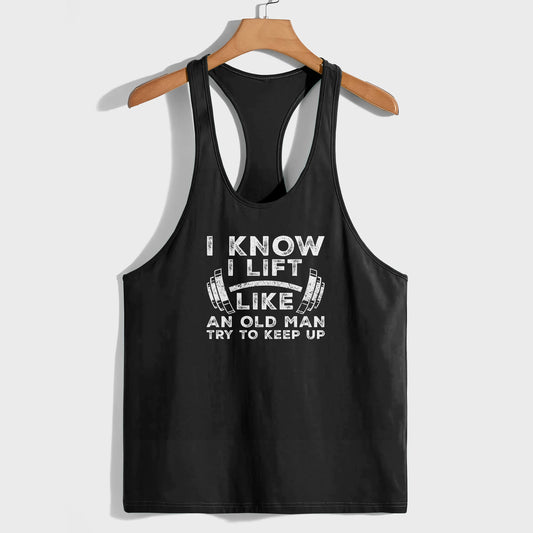 Customizable Bodybuilding Racerback Tank Top- TT01607