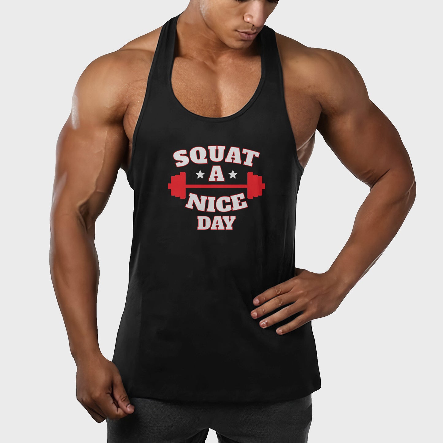 Customizable Bodybuilding Racerback Tank Top- TT01613