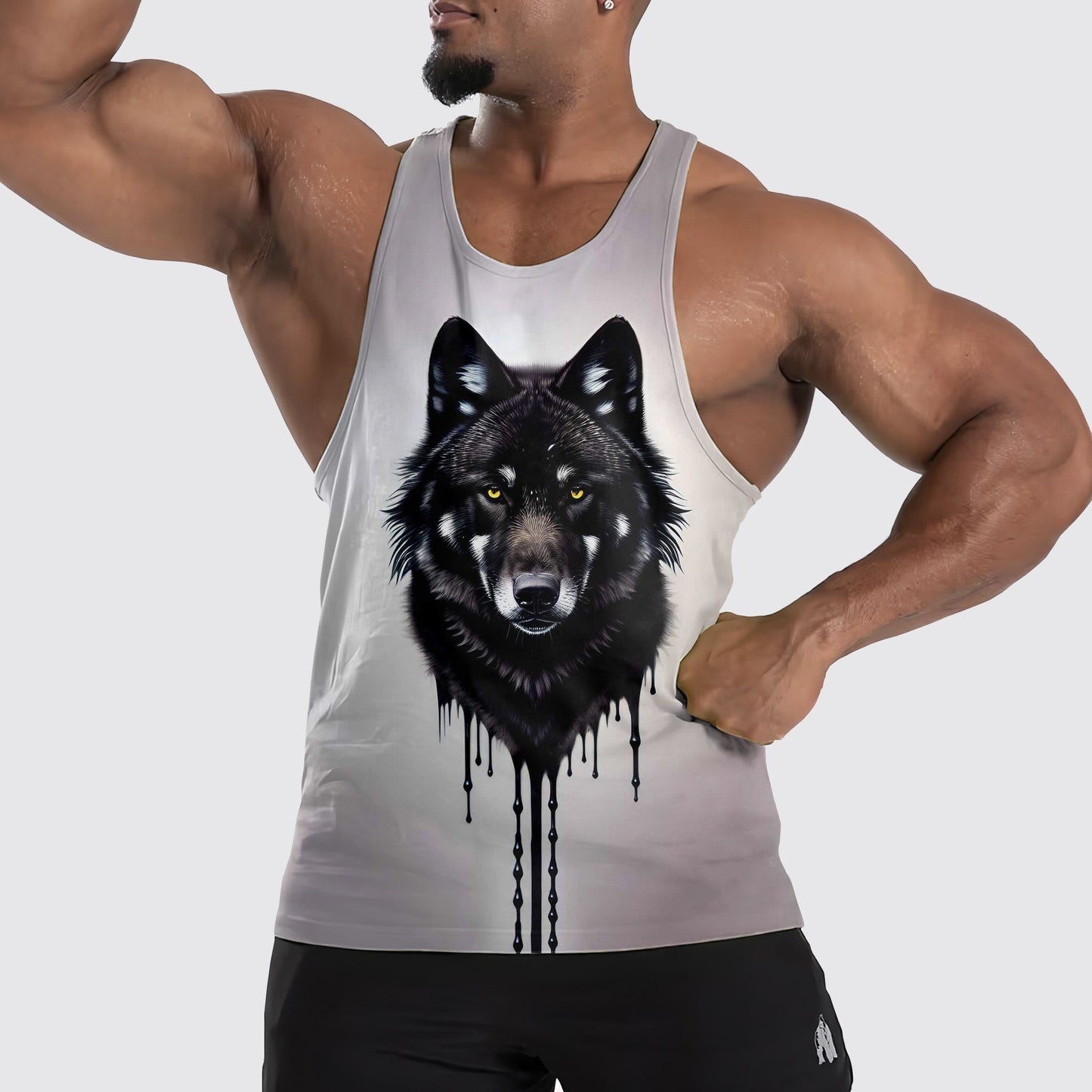 Wolf Howl Tank Top – Strength and Spirit Edition- TT01679