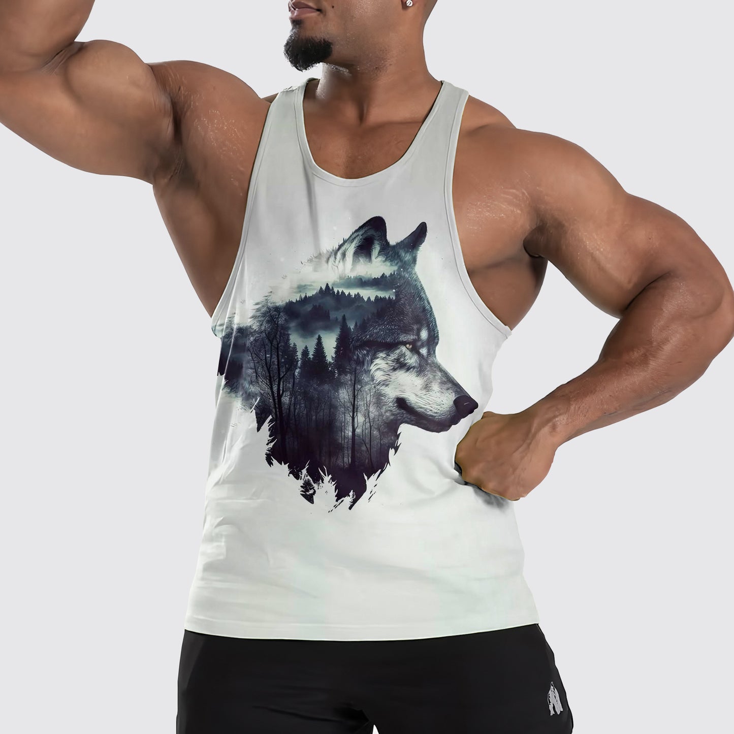 Wolf Howl Tank Top – Strength and Spirit Edition- TT01686