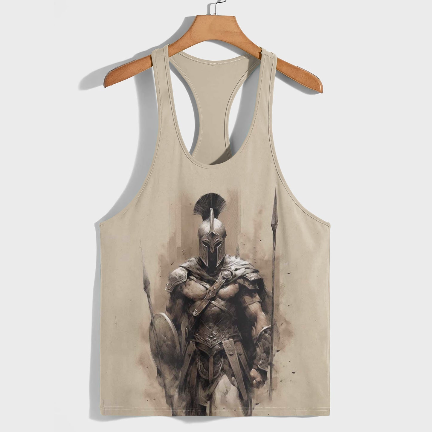 Warrior Spirit 3D Racerback Tank Top- TT01717