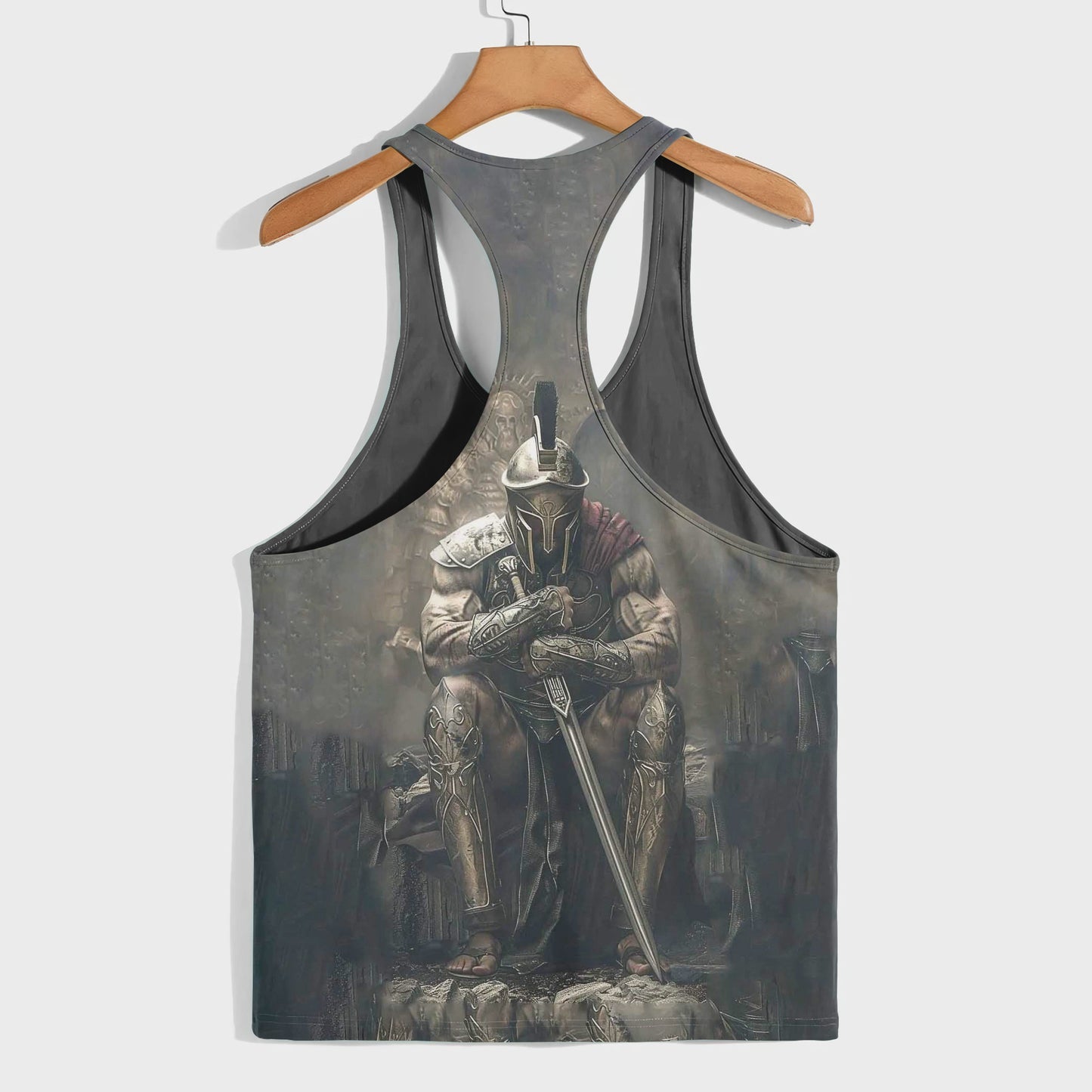 Warrior Spirit 3D Racerback Tank Top- TT01720