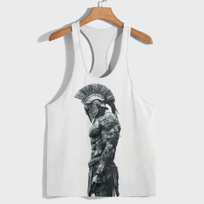 Warrior Spirit 3D Racerback Tank Top- TT01723