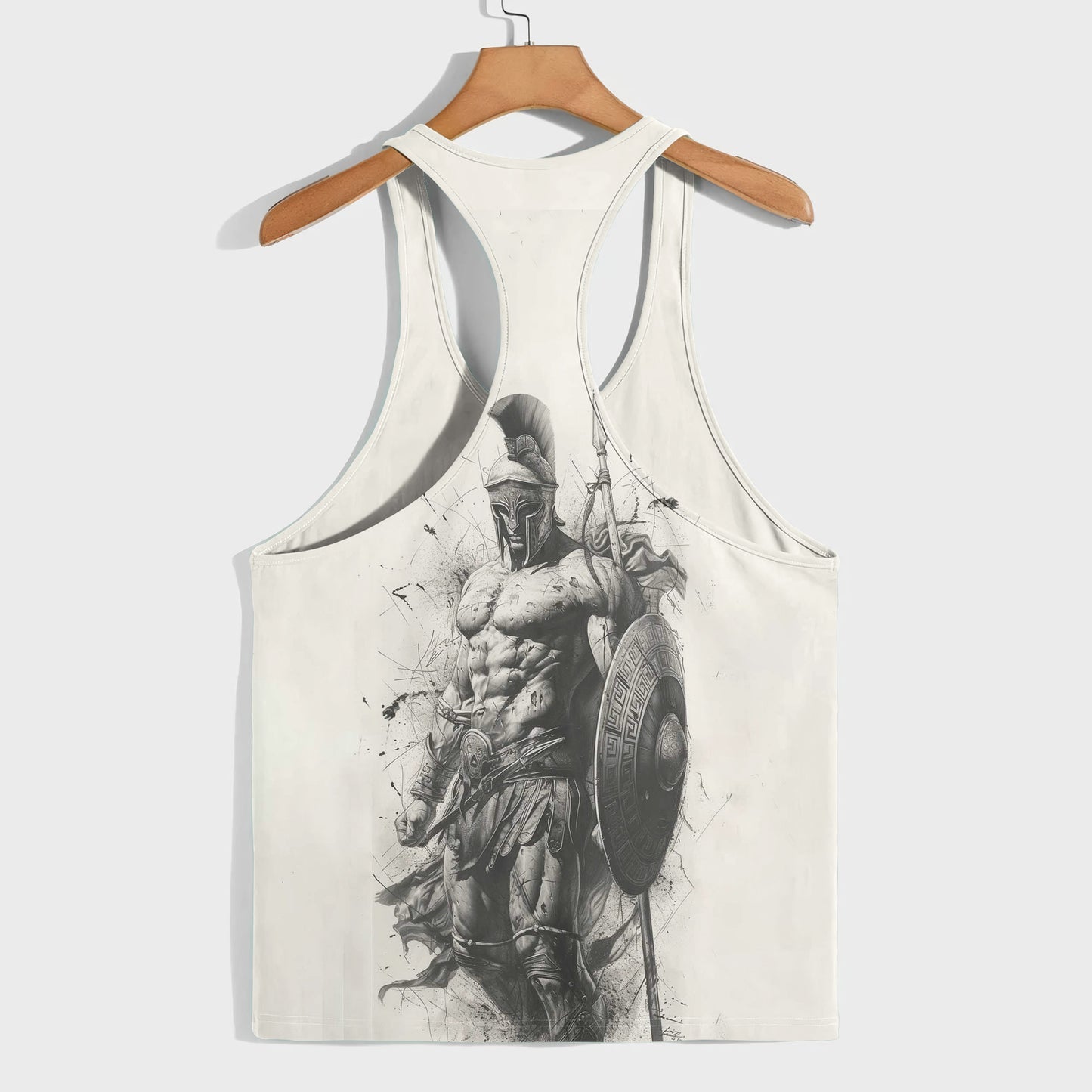 Warrior Spirit 3D Racerback Tank Top- TT01725