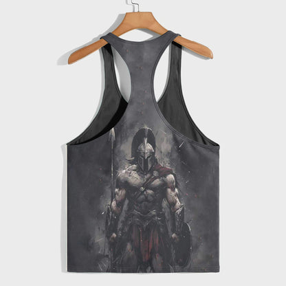 Warrior Spirit 3D Racerback Tank Top- TT01726