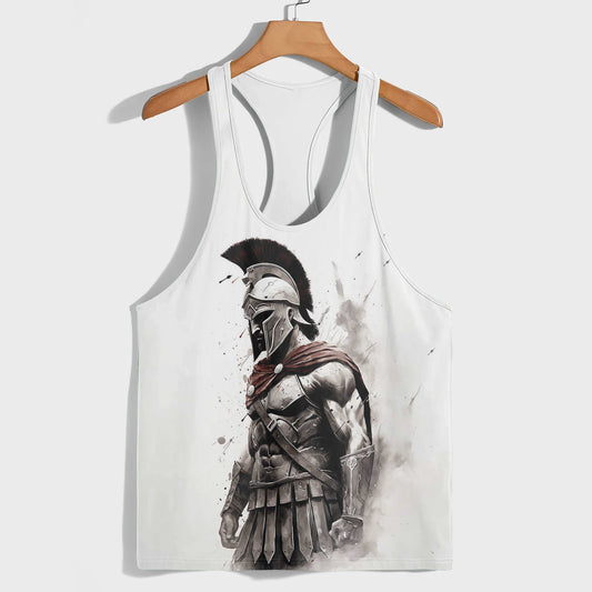 Warrior Spirit 3D Racerback Tank Top- TT01727