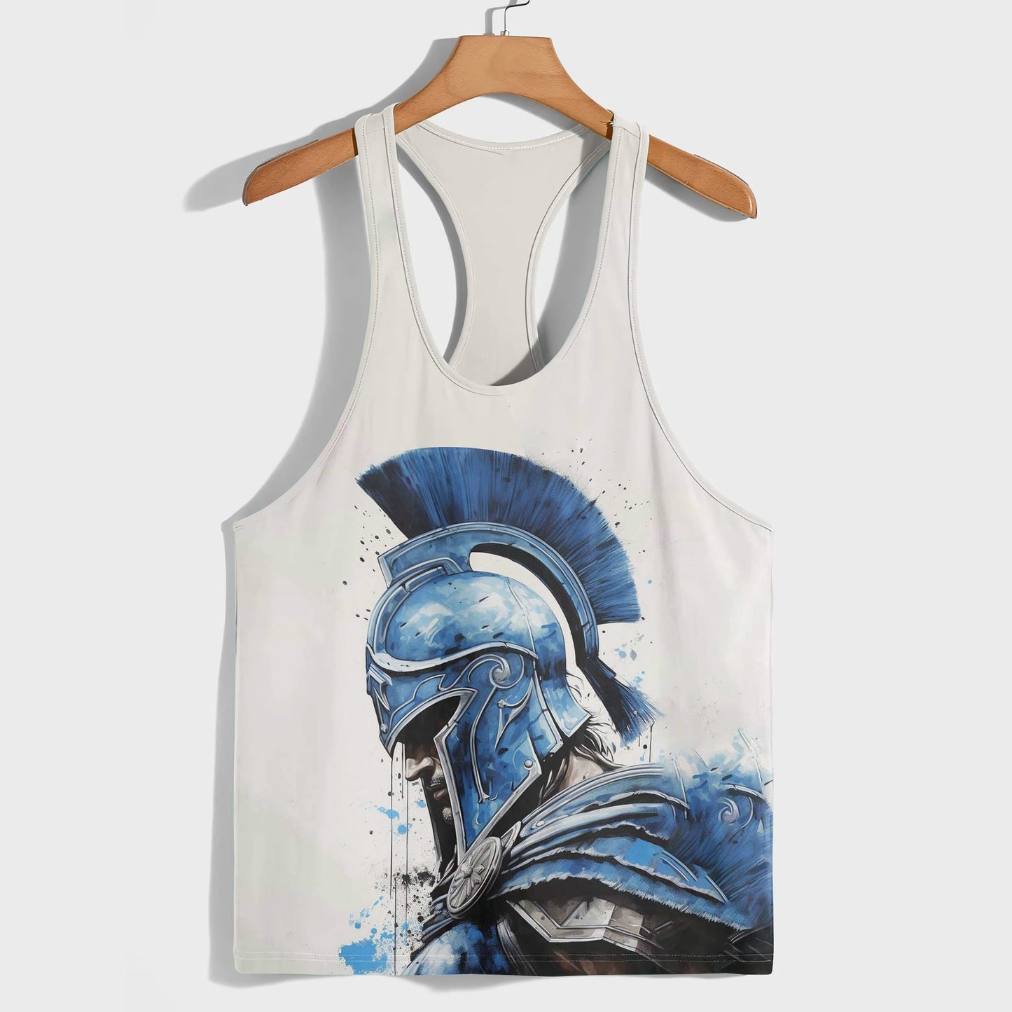 Warrior Spirit 3D Racerback Tank Top- TT01734