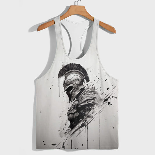 Warrior Spirit 3D Racerback Tank Top- TT01740