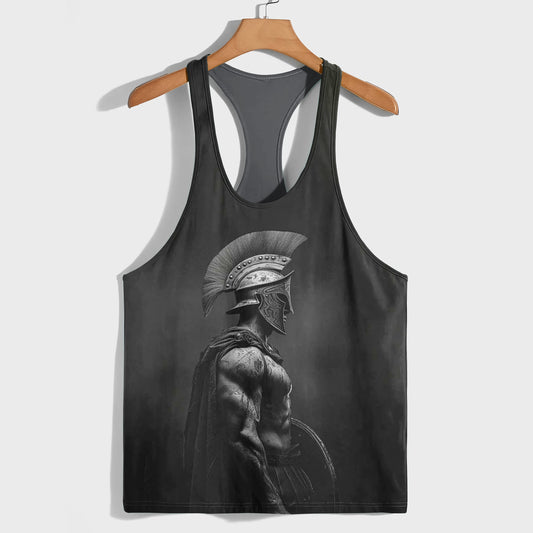 Warrior Spirit 3D Racerback Tank Top- TT01742