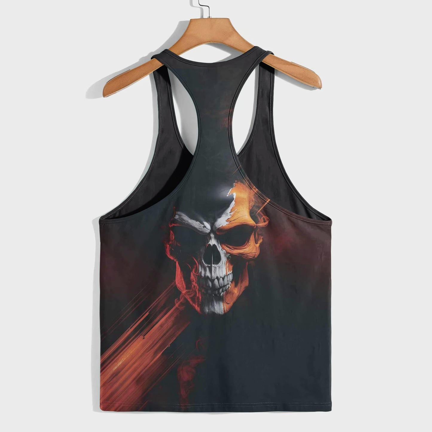 Skull 3D Racerback Tank Top- TT01773