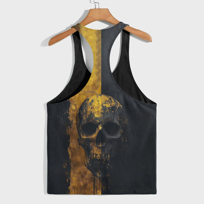 Skull 3D Racerback Tank Top- TT01798