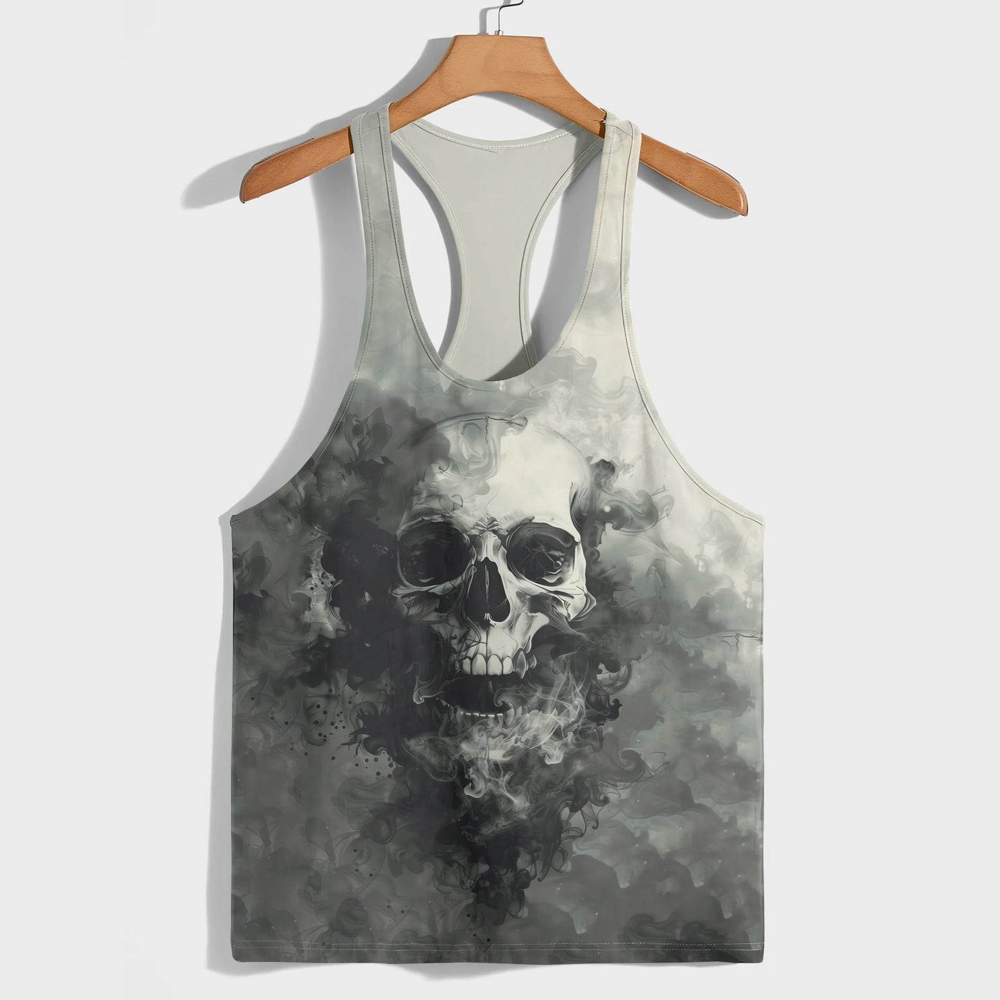 Skull 3D Racerback Tank Top- TT01800