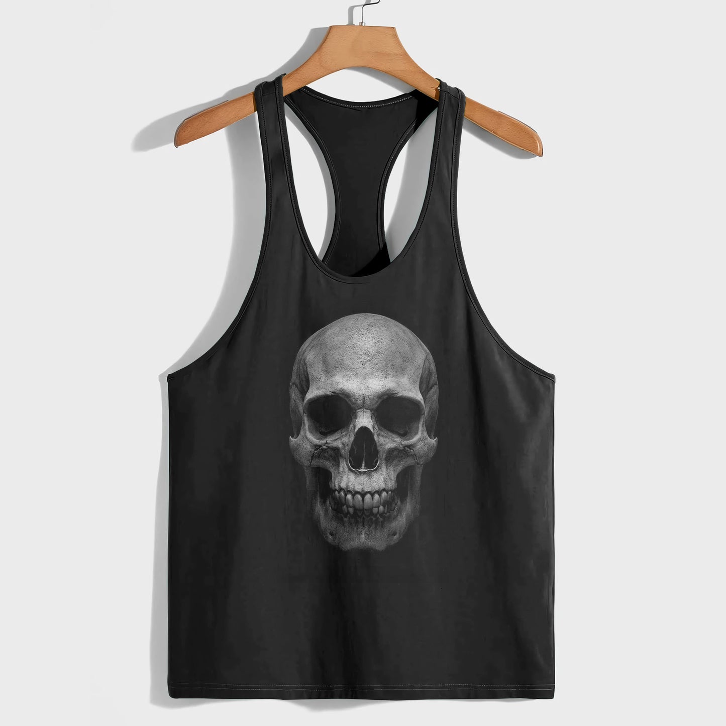 Skull 3D Racerback Tank Top- TT01814