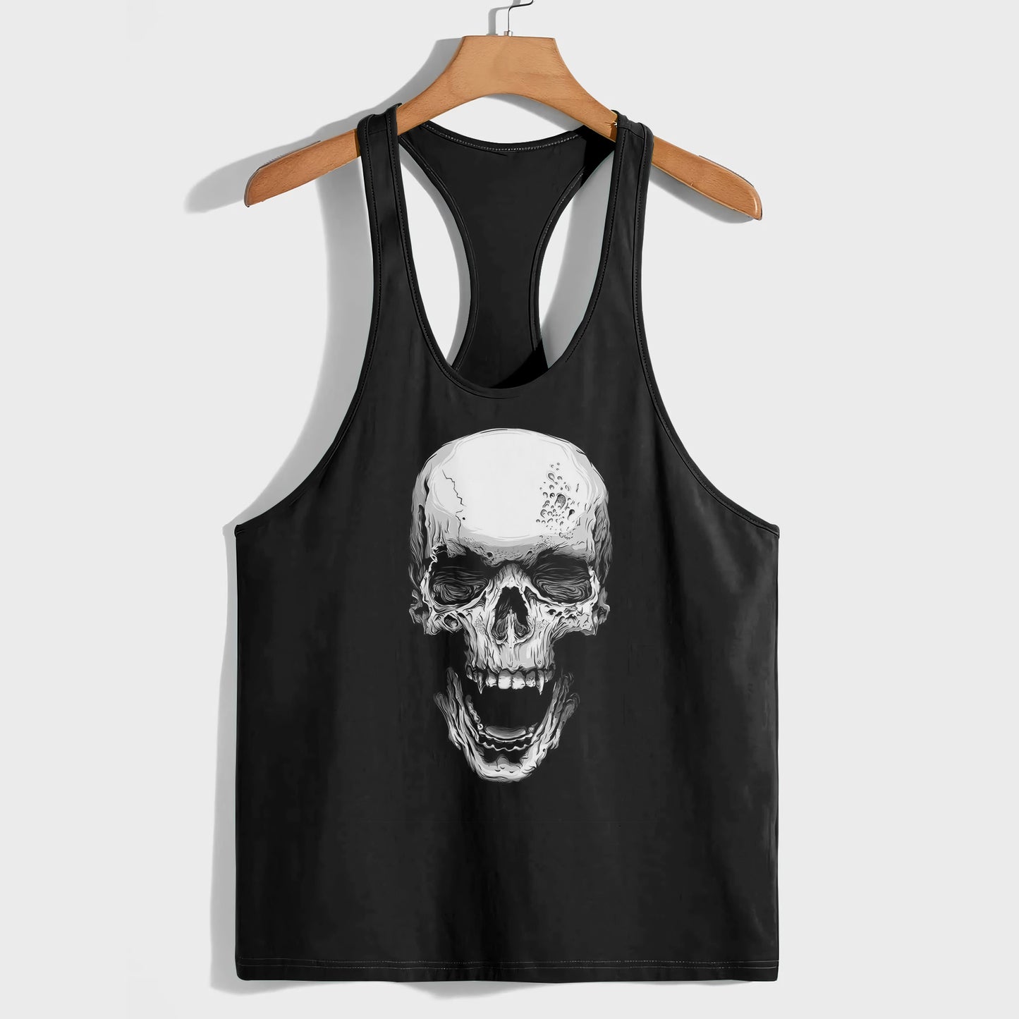 Skull 3D Racerback Tank Top- TT01820