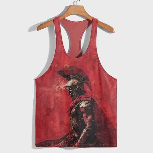 Warrior Spirit 3D Racerback Tank Top- TT01836