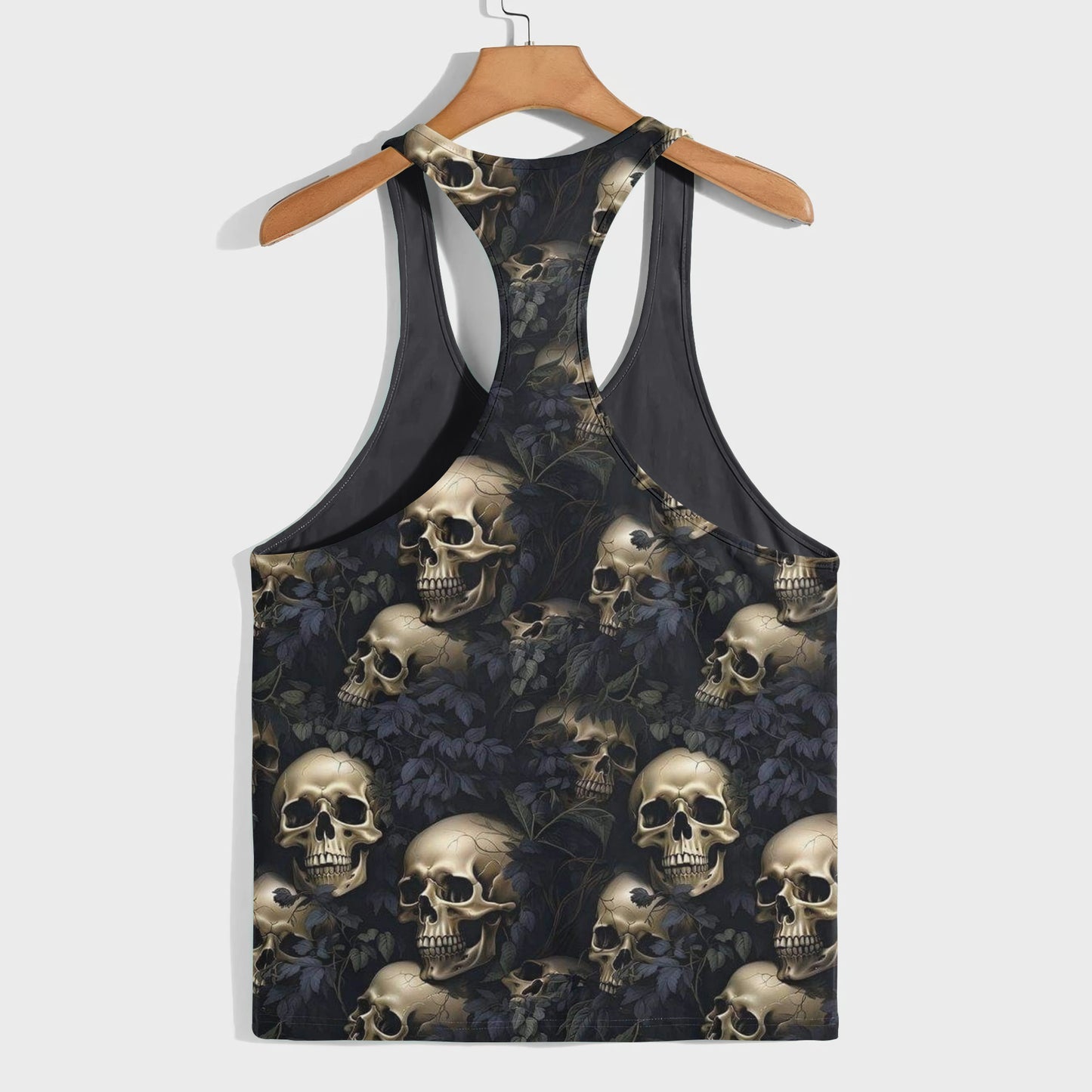 Skull 3D Racerback Tank Top- TT01846