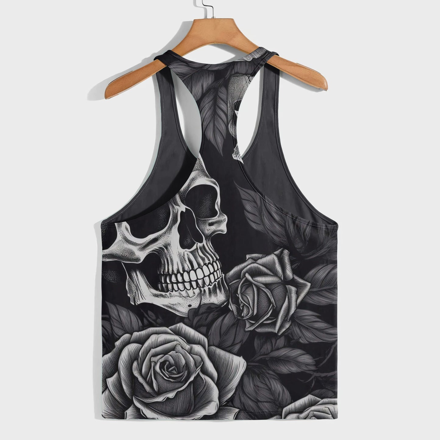 Skull 3D Racerback Tank Top- TT01847