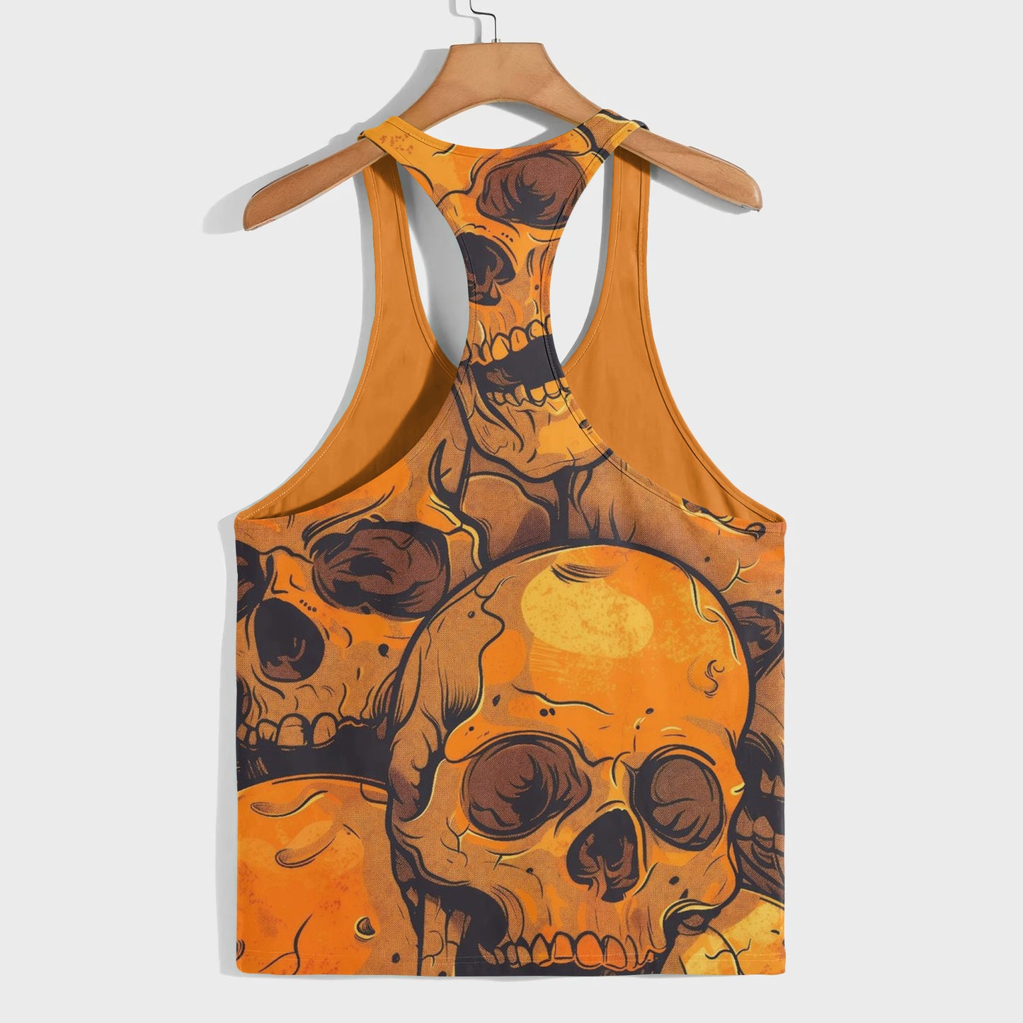 Skull 3D Racerback Tank Top- TT01849