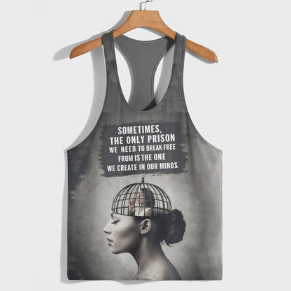 Bodybuilding Racerback Tank Top- TT01975