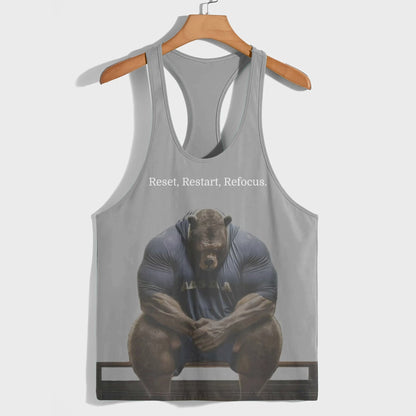 Bodybuilding Racerback Tank Top- TT01979