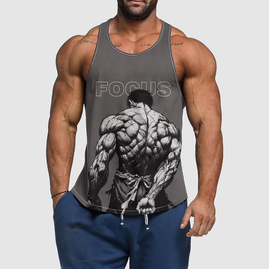 Ultimate Gym Tank Top for Men: Stay Cool and Comfy During Intense Workouts- TT02003
