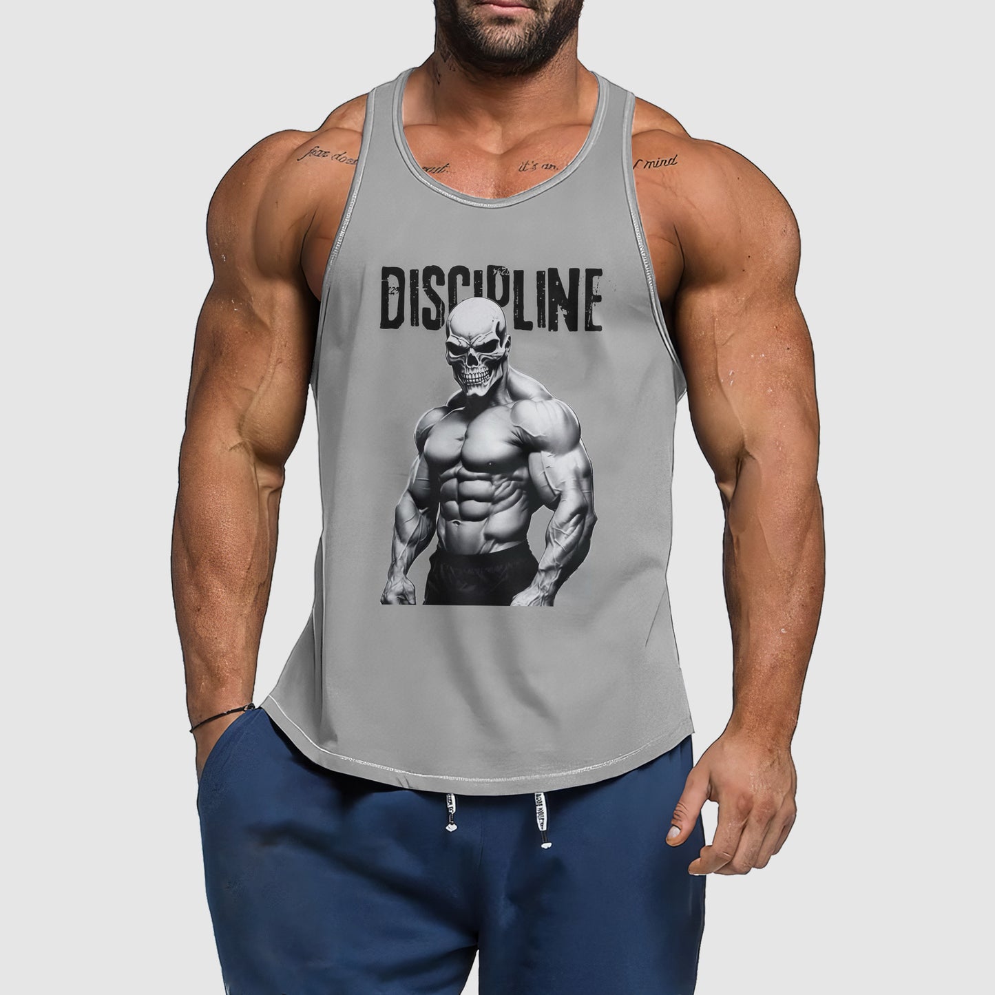 Ultimate Gym Tank Top for Men: Stay Cool and Comfy During Intense Workouts- TT02008