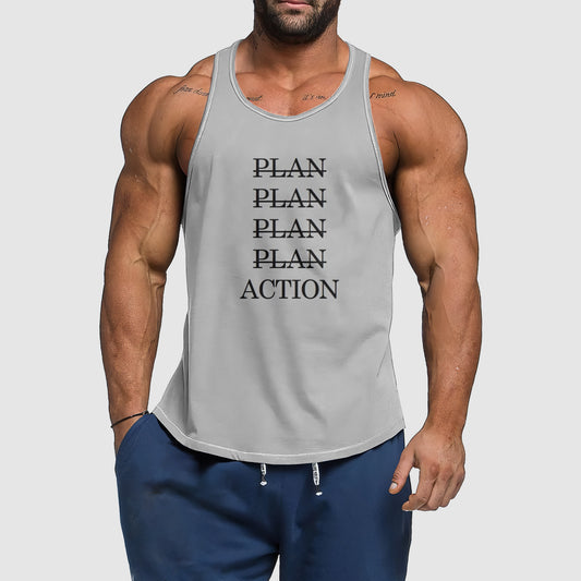 Ultimate Gym Tank Top for Men: Stay Cool and Comfy During Intense Workouts- TT02011