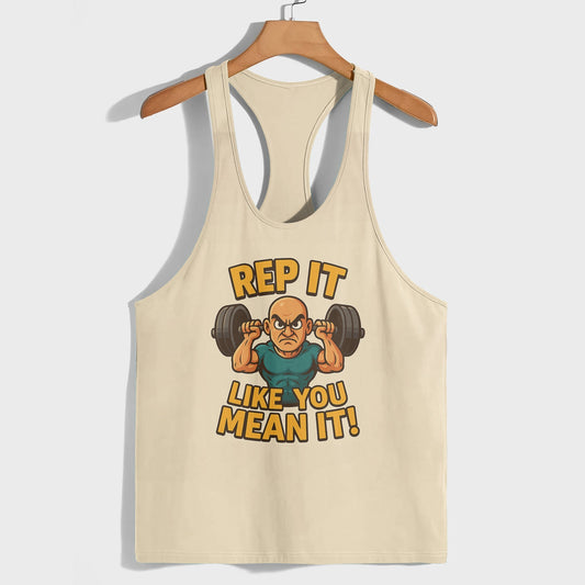 Bodybuilding Racerback Tank Top- TT02107