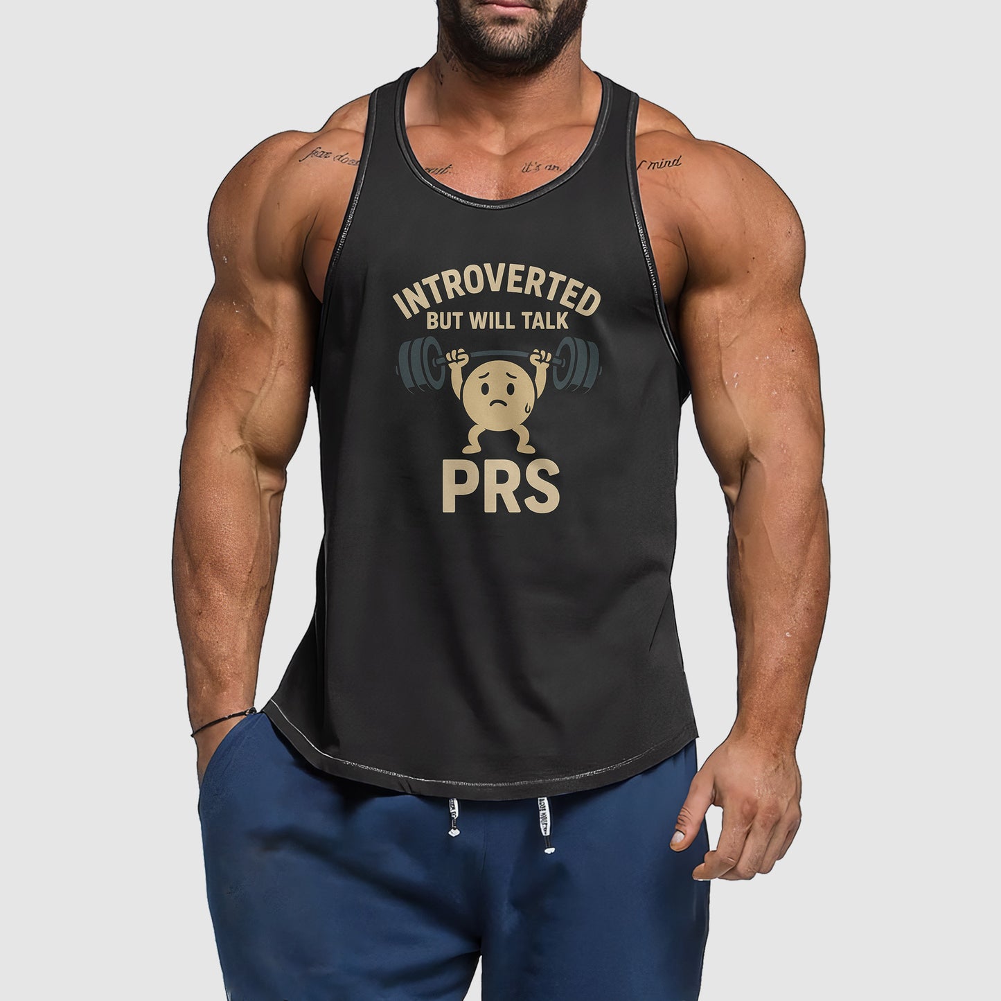 Ultimate Gym Tank Top for Men: Stay Cool and Comfy During Intense Workouts- TT02276
