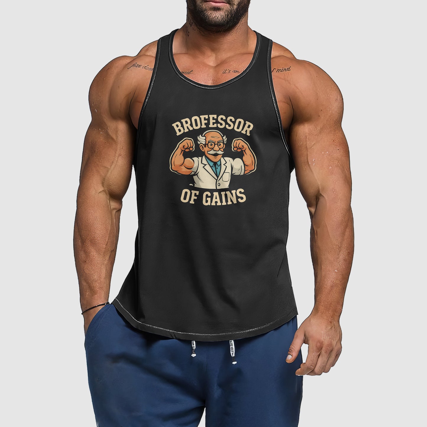 Ultimate Gym Tank Top for Men: Stay Cool and Comfy During Intense Workouts- TT02279