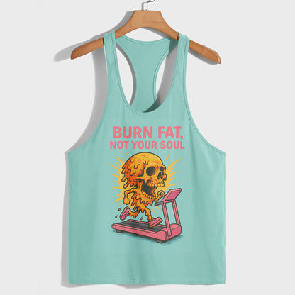 Skull 3D Racerback Tank Top- TT02310