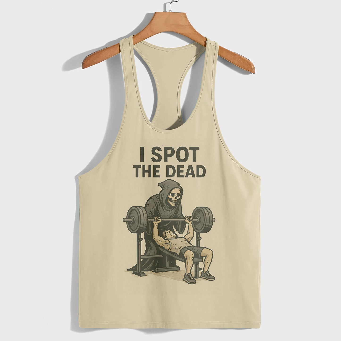Skull 3D Racerback Tank Top- TT02311