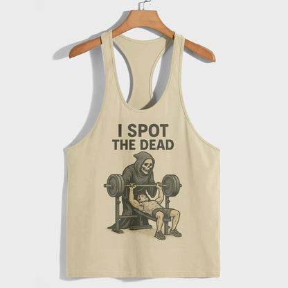Skull 3D Racerback Tank Top- TT02311