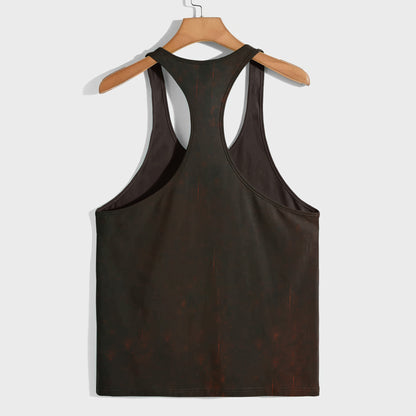 Skull 3D Racerback Tank Top- TT02318