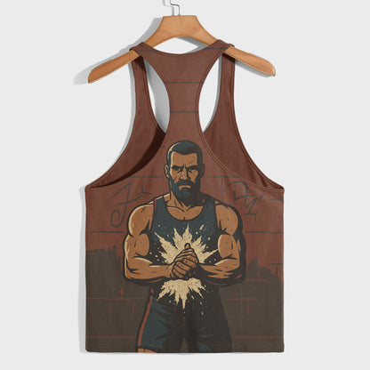 Bodybuilding Racerback Tank Top- TT02375