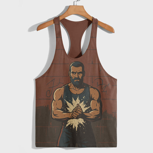 Bodybuilding Racerback Tank Top- TT02375