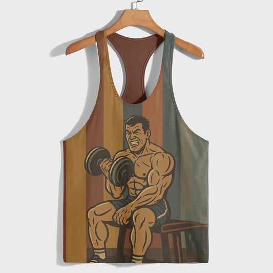 Bodybuilding Racerback Tank Top- TT02376
