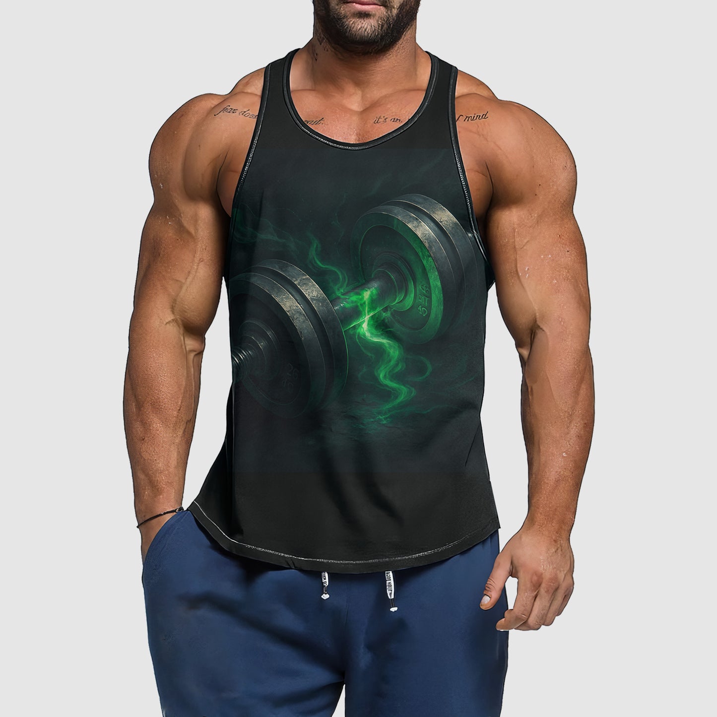 Ultimate Gym Tank Top for Men: Stay Cool and Comfy During Intense Workouts- TT02385
