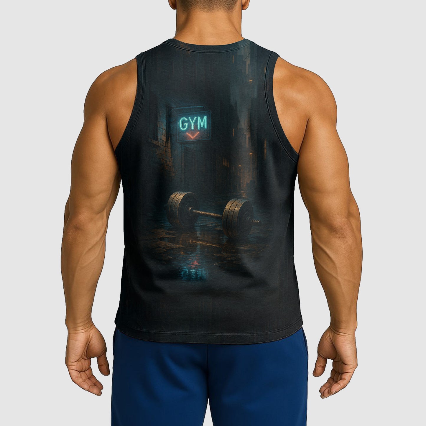 Ultimate Gym Tank Top for Men: Stay Cool and Comfy During Intense Workouts- TT02412