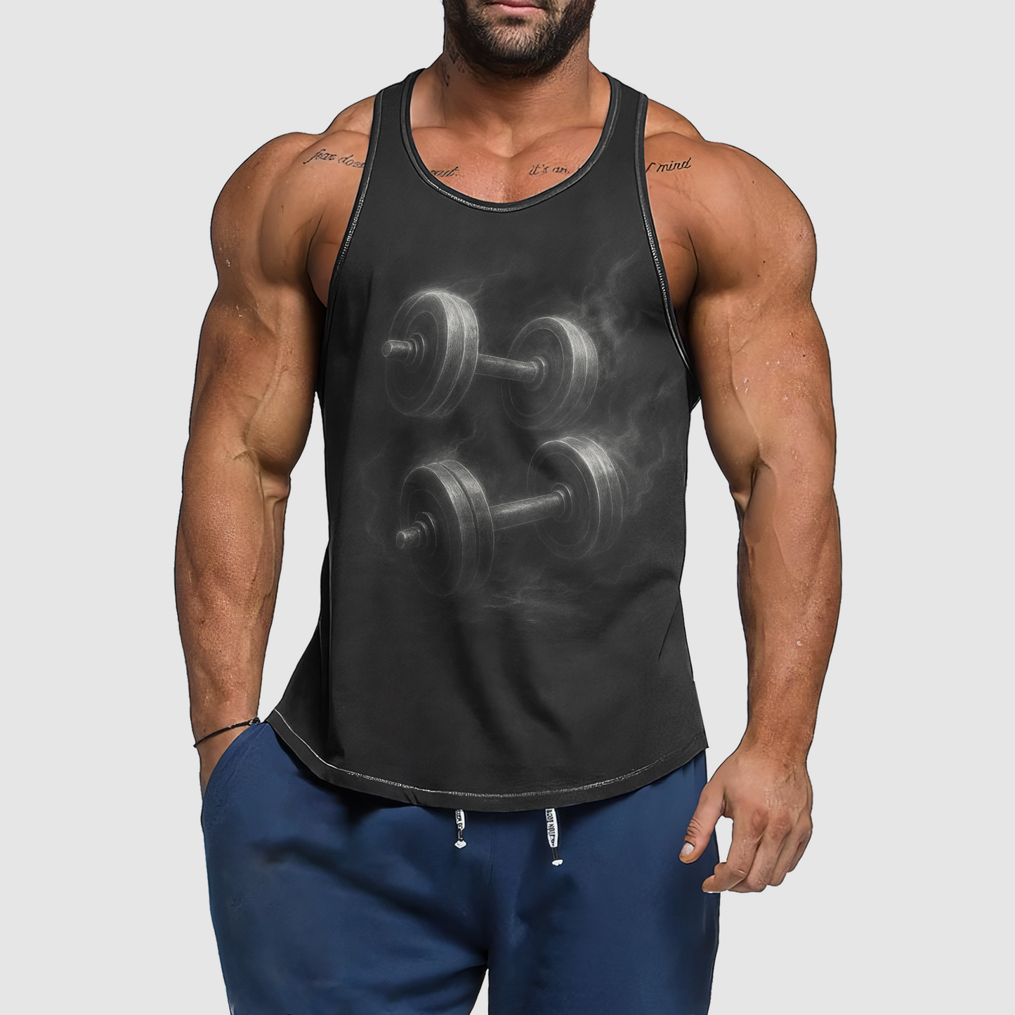 Ultimate Gym Tank Top for Men: Stay Cool and Comfy During Intense Workouts- TT02422