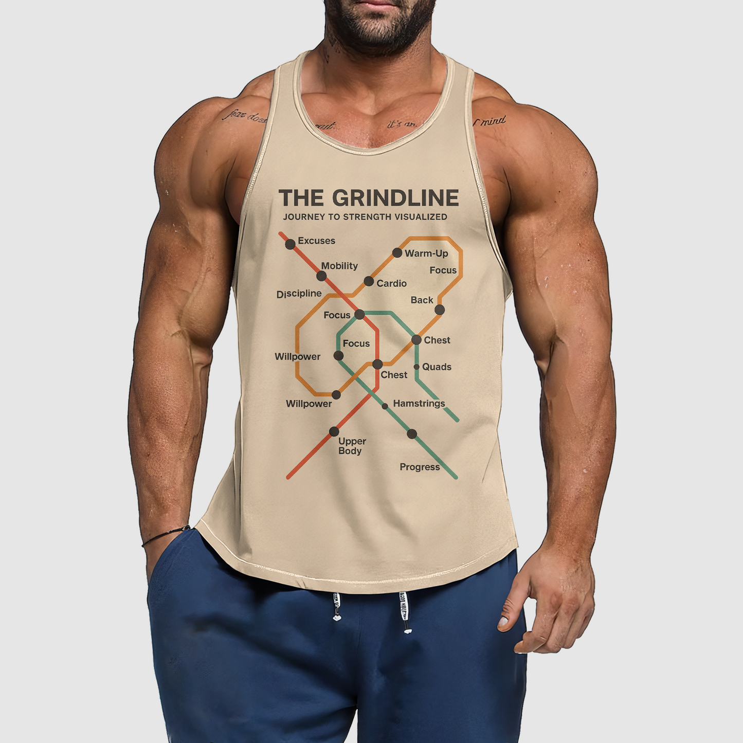 Ultimate Gym Tank Top for Men: Stay Cool and Comfy During Intense Workouts- TT02429