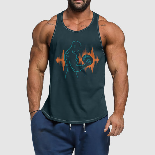 Ultimate Gym Tank Top for Men: Stay Cool and Comfy During Intense Workouts- TT02432