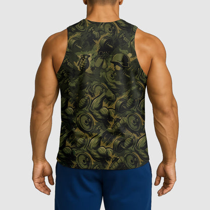 Ultimate Gym Tank Top for Men: Stay Cool and Comfy During Intense Workouts- TT02445