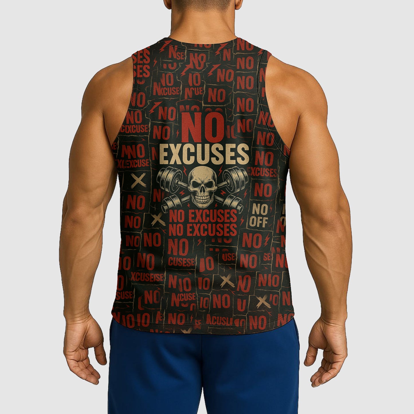 Ultimate Gym Tank Top for Men: Stay Cool and Comfy During Intense Workouts- TT02452